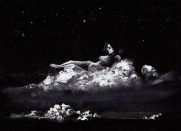 On Cloud - sand paper sketch